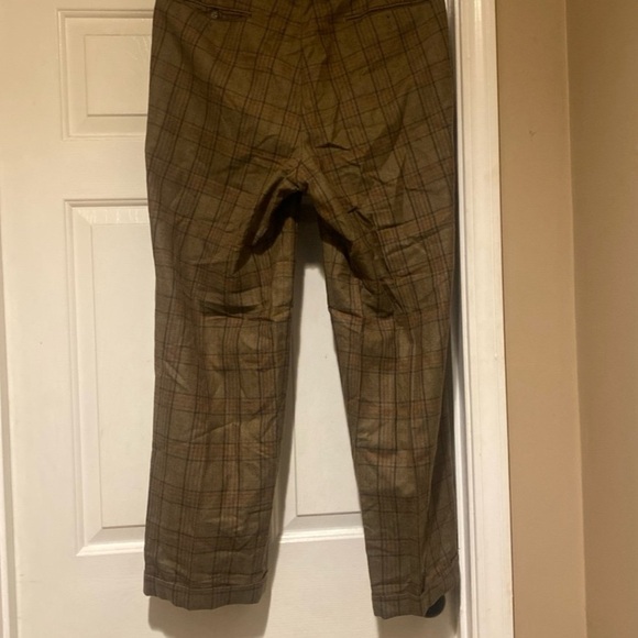 Hiltl 100% Virgin Wool Plaid Dress Pants Men’s Size 34/38- 29inch inseam - Picture 5 of 9
